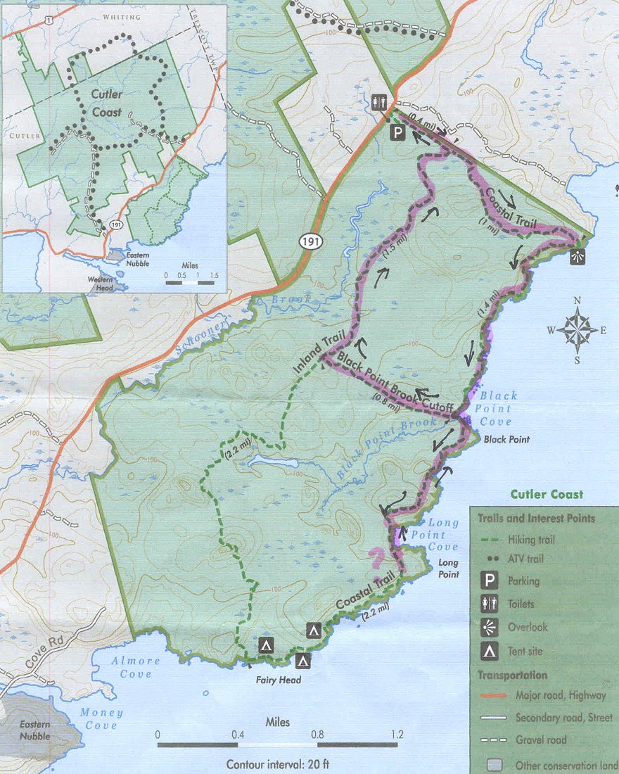 Hiking in Maine with Kelley 8/13/10 Cutler Coast