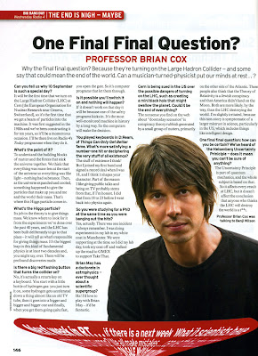 Notes from an Evil Burnee: Professor Brian Cox on the Large Hadron ...