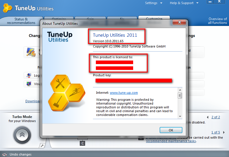 Tuneup utilities v2016.9.0.4100.12. pl serial