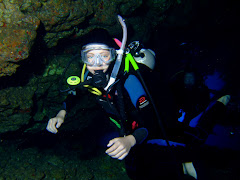 My Daughter Madison Diving Lanai's Second Cathedral