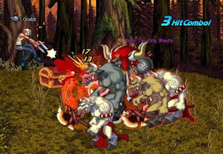 dungeon fighters fighting in this screenshot