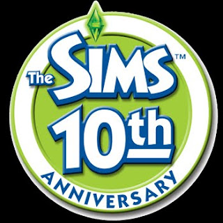the sims 10th birthday logo