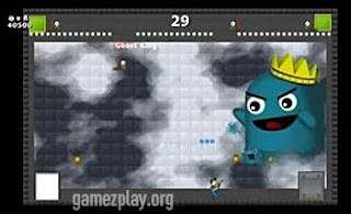 ghost 'boss' in this screenshot from the game