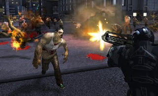 crackdown 2 zombies getting shot in the street