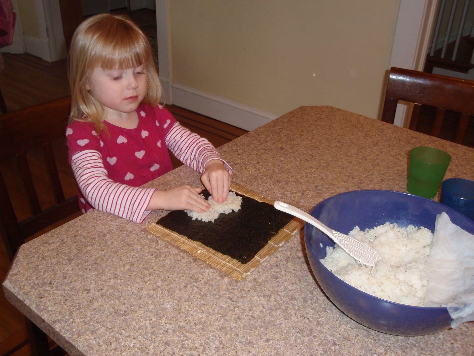 Christine's Crazy Kids: Making Sushi (one activity - two purposes)