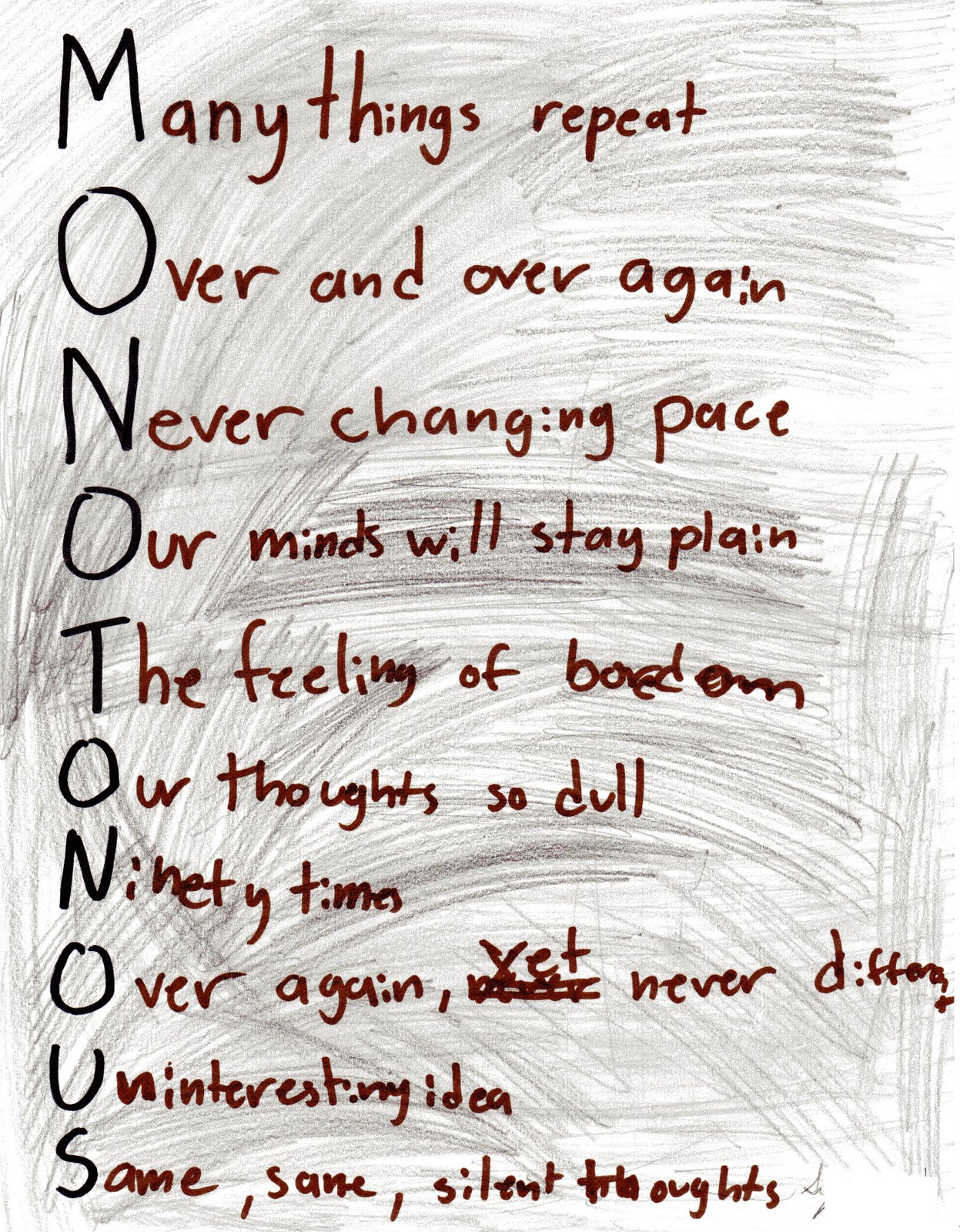 Bulldog Blog: Ads, Acrostic and Concrete Poems, and More!