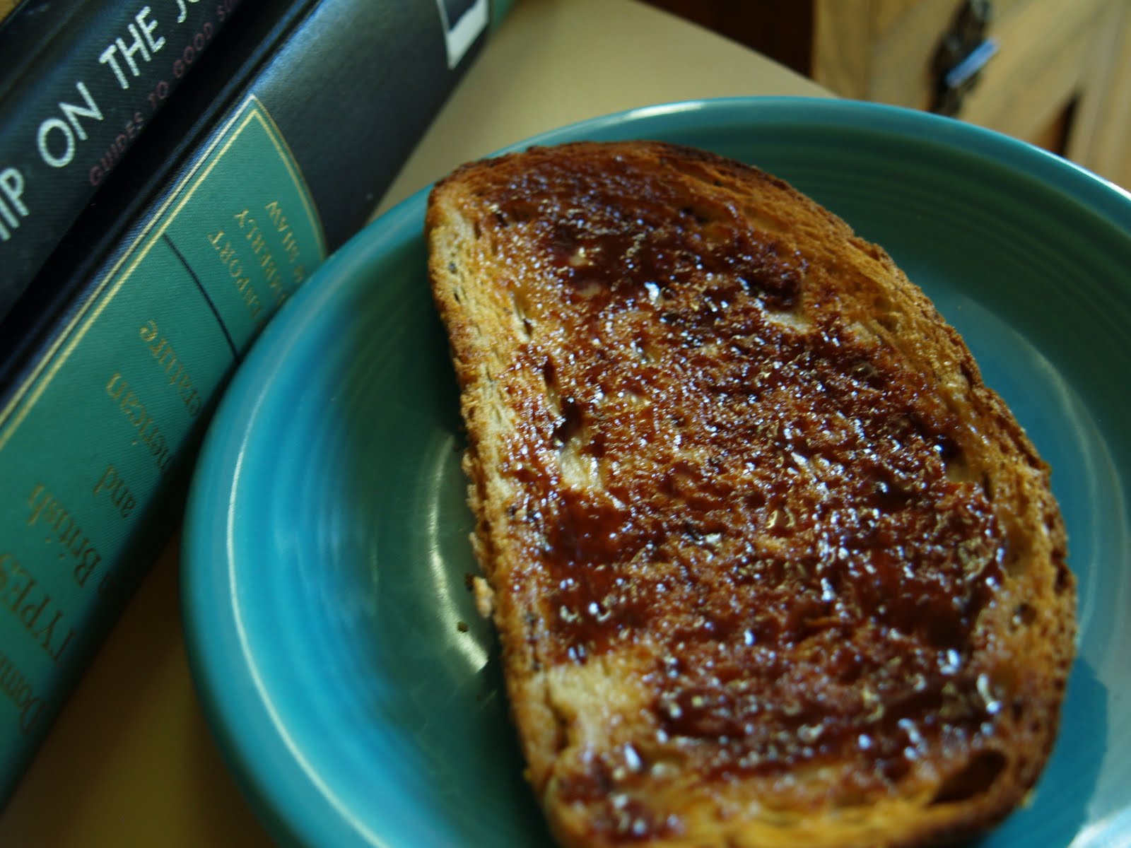 fivetenfifteen marmite on rye toast