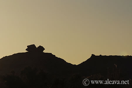 Las Piedras de la Punta Pirámide en Península Valdés