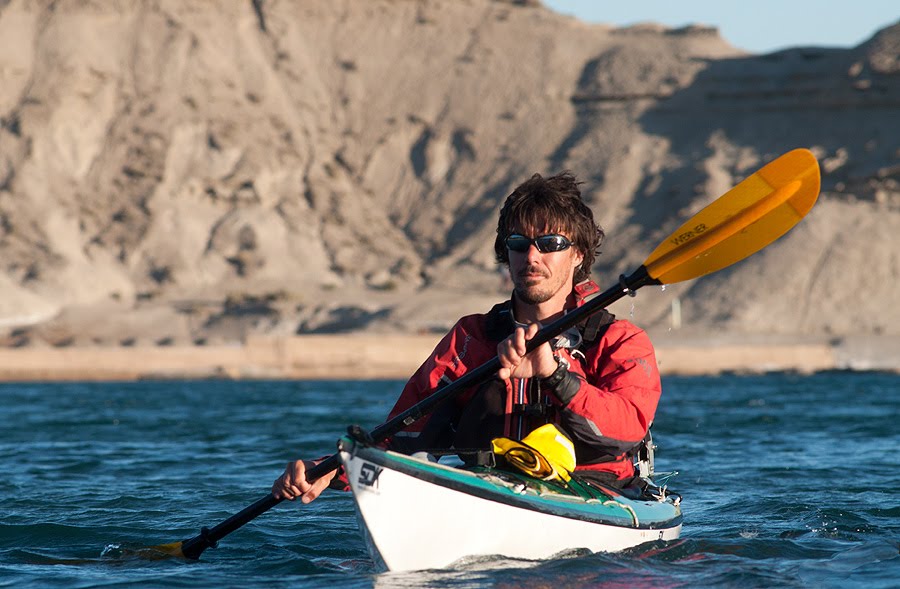 Kayak a la lobería de Puerto Pirámides con Pablo Passera