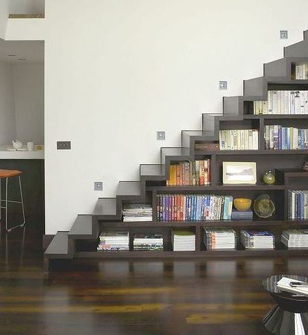 A Escada/Estante para os seus livros.