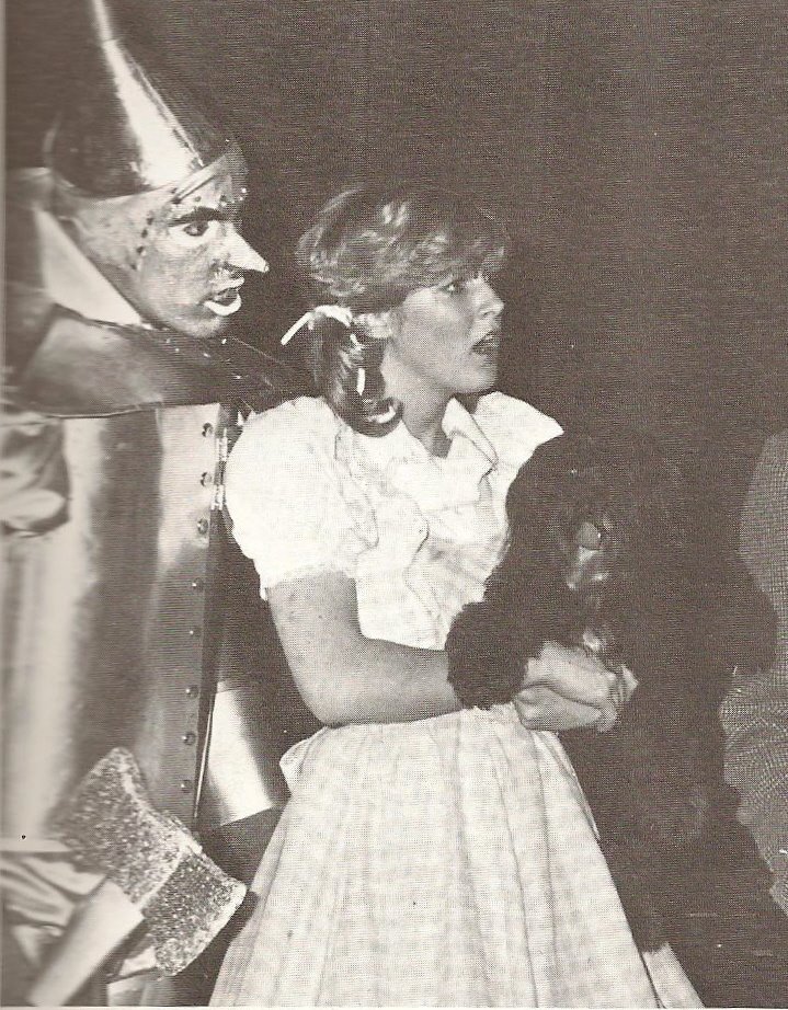 Kevin O., the Tin Man and Laurie L. as Dorothy