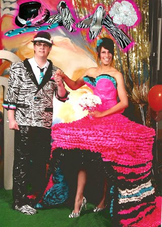 duct tape clothing contest