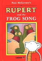 Capa do livro infantil Rupert and The Frog Song