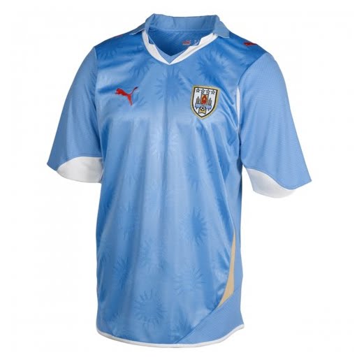 LAS CAMISETAS DEL MUNDIAL: Camiseta Uruguay - Sudafrica 2010