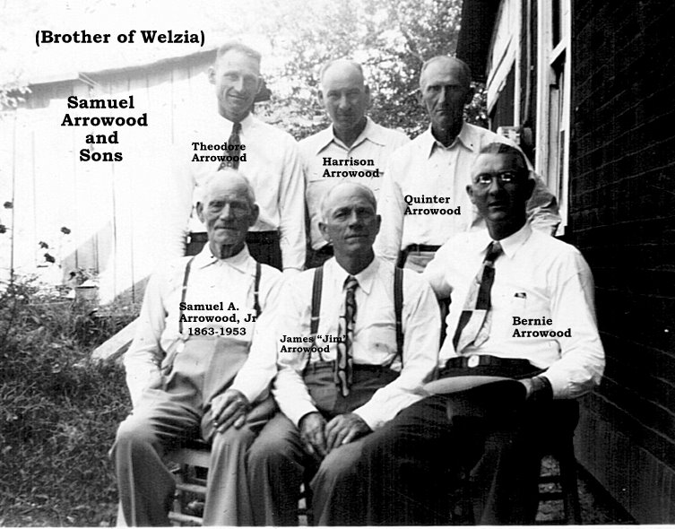 The Arrowood Trail Thru the Mountains Samuel Arrowood, Jr.