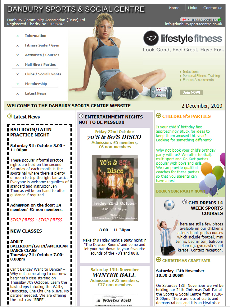 Danbury Sports centre