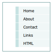 W3school: CSS Vertical List Menu - HTML XHTML CSS JavaScript Tutorials ...