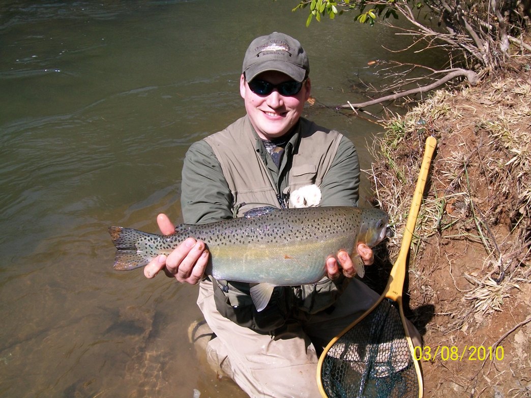 Fly Fish North Tritt's Outfitters Dahlonega, GA Awesome day