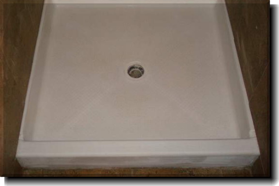 Epoxy Floor Coatings: Epoxy Floor Coating Applied To Shower Pan
