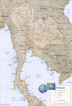 Thailand - Indochina Map