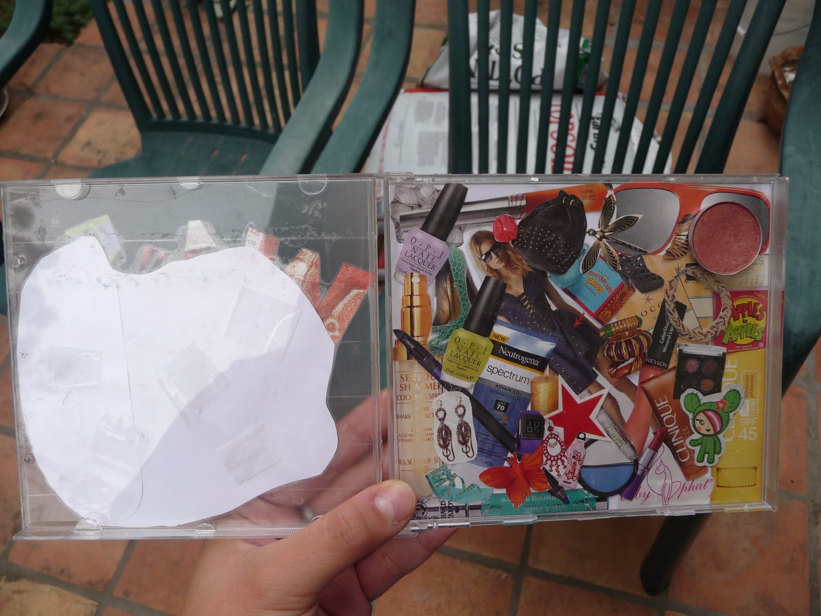 ISN'T{SHI}LOVELY My DIY CD Makeup Palettes