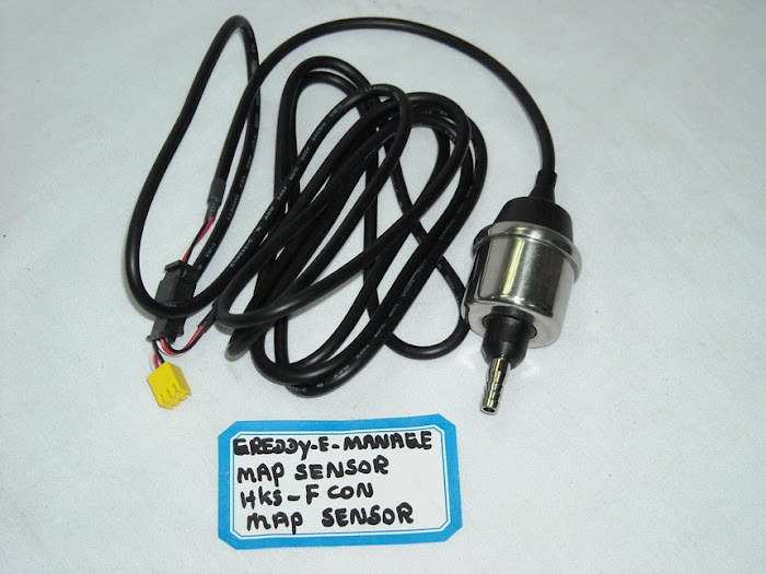 3bar Map sensor for e-manage, HKS F-con RM260