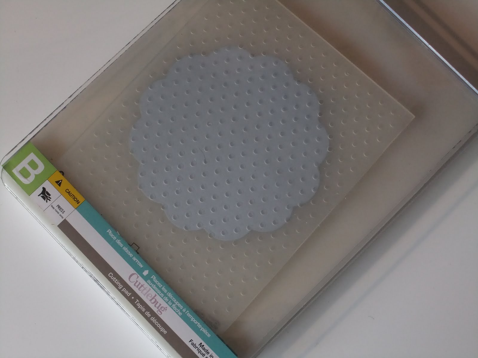 A Day in the Life of a Craft Fairy... Tutorial & Sandwich for Using Embossing Folders