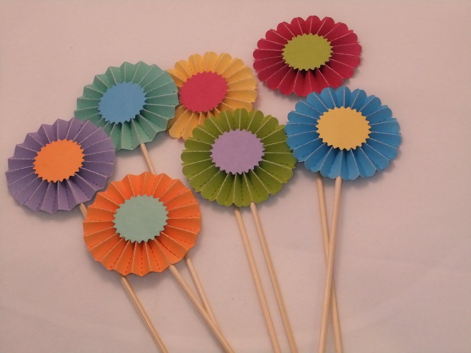 A Day in the Life of a Craft Fairy... A bunch of Flowers That Will