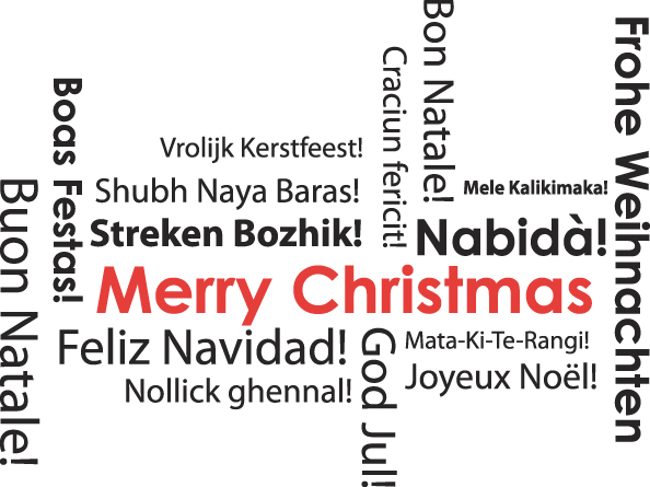 How do you Say Merry Christmas in a different Language? - Christmas Pizzazz