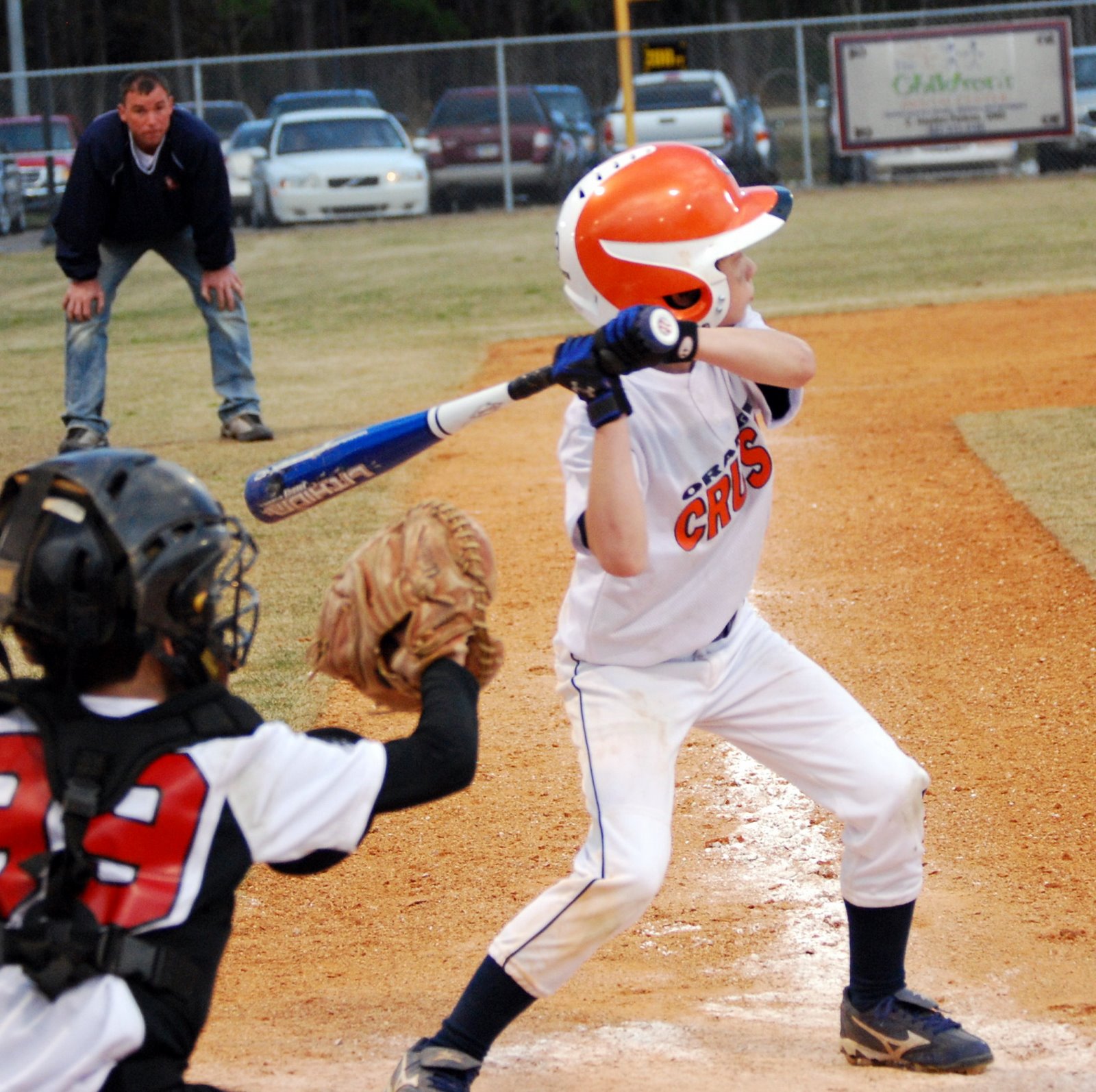 The Holland Family More Orange Crush Baseball