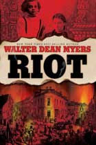 Cover of Walter Dean Myer's book Riot