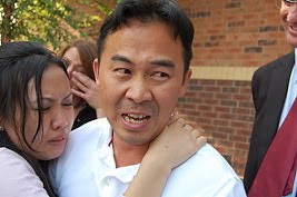 Koua Fong Lee and his wife react to hearing that all charges are dropped