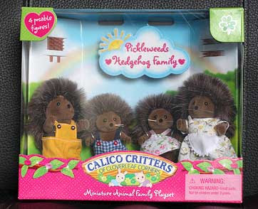 Calico Critters hedgehogs