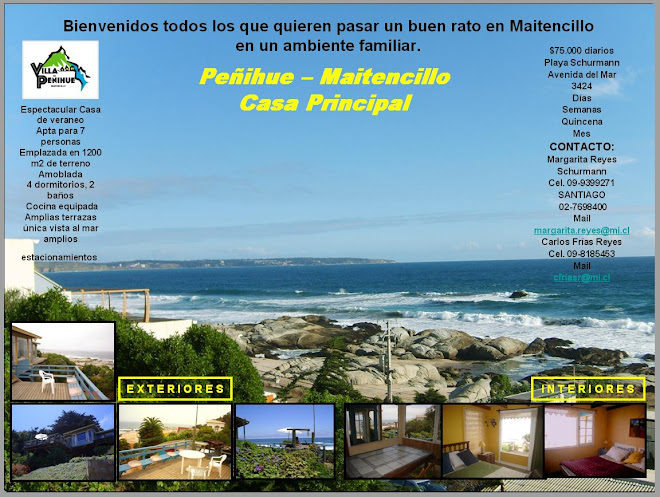 INVITACION CASA PRINCIPAL VISTA PRIVILEGIADA