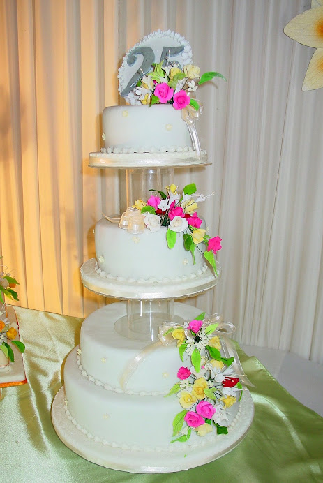 Torta Bodas de Plata