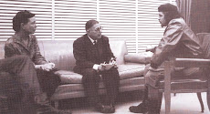 Ernesto "Che" Guevara, con Jean Paul Sartre y Simone de Beauvoir