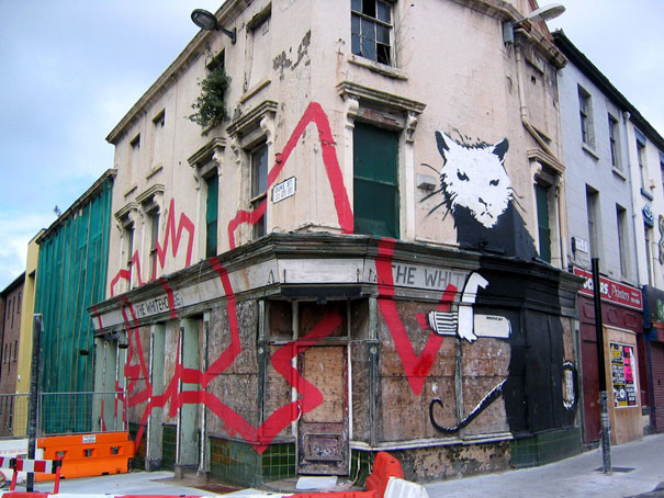 banksy-graffiti-street-art-rat-graffiti