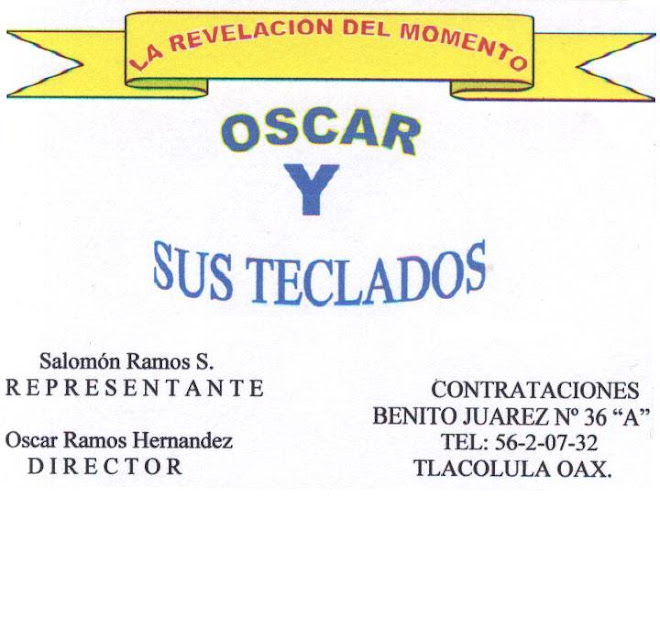 Oscar y sus Teclados
