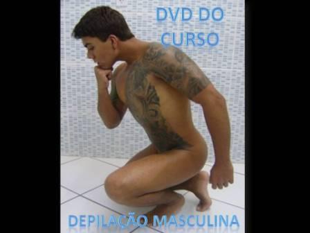 DVD DO CURSO DE DEPILAÇÃO MASCULINA