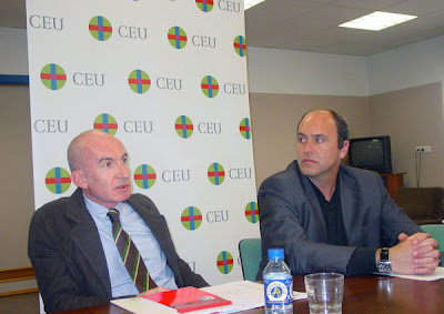 Alessandro Oppes y Jordi Pérez en el CEU de Elche