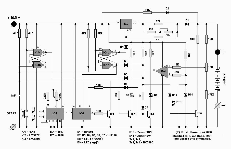 Chicago Electric Battery Charger 66783 Schematic