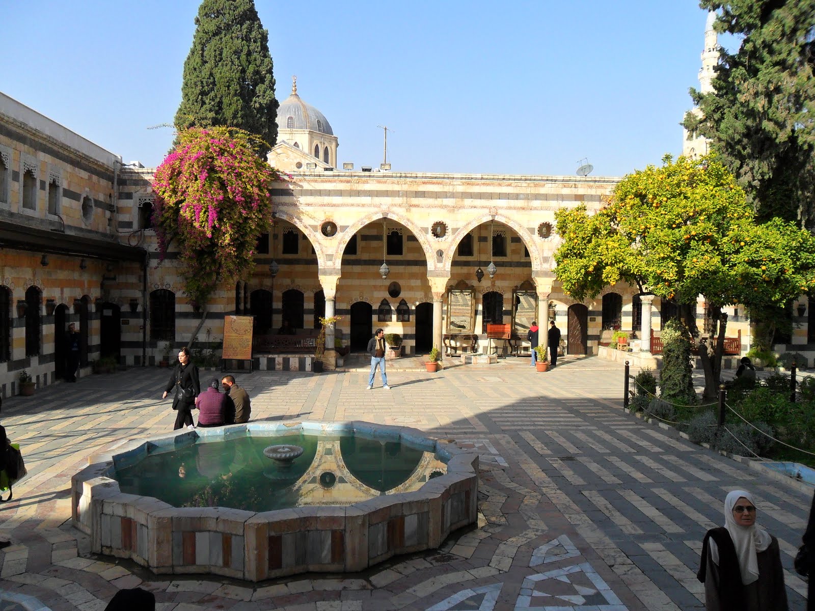 Because the world is round... Arrival in Damascus