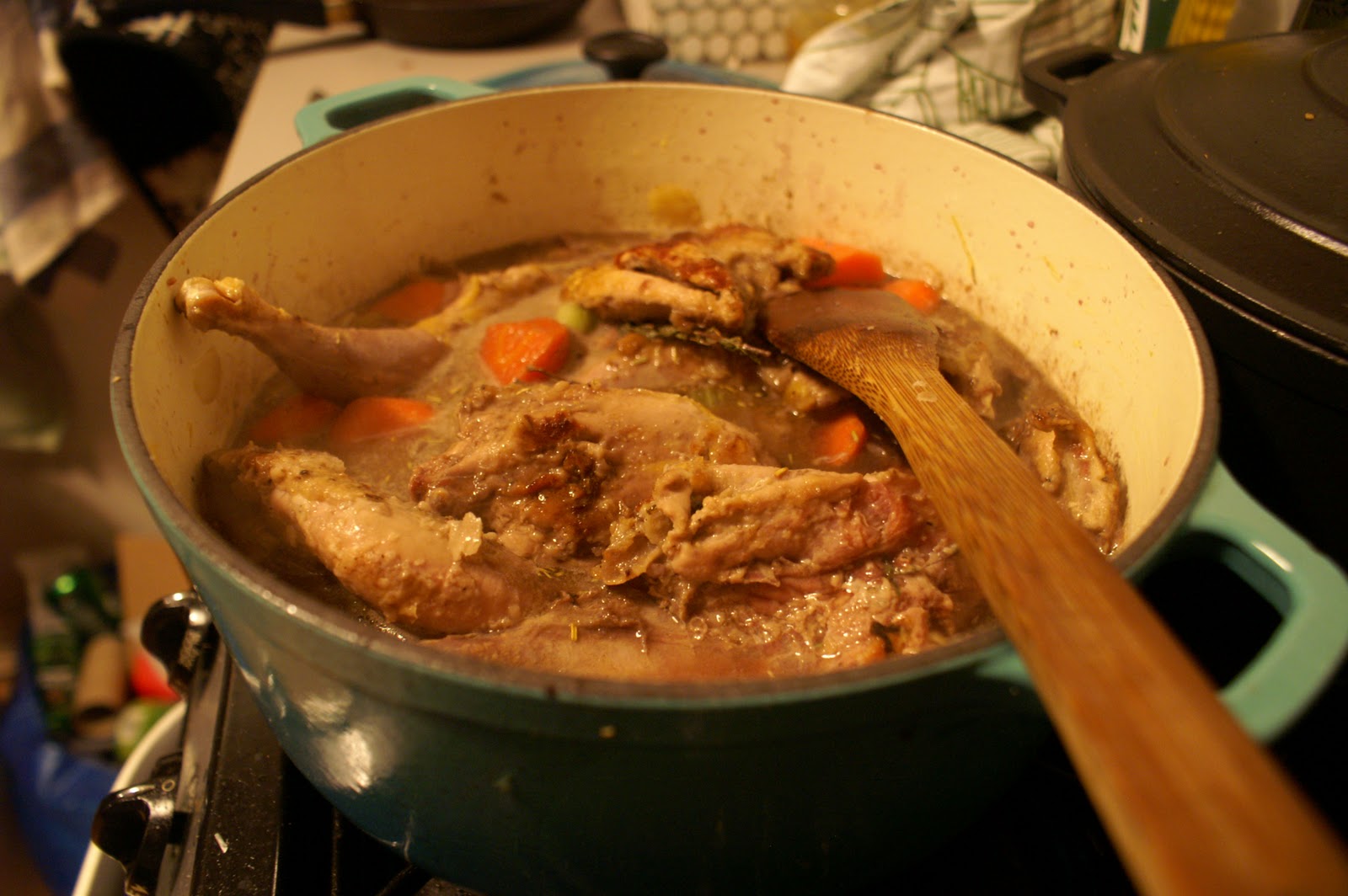 SALAD DAYS, OFFAL NIGHTS Pheasant stew