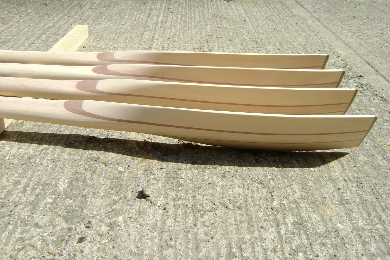 Marc'sBoats Oar Making