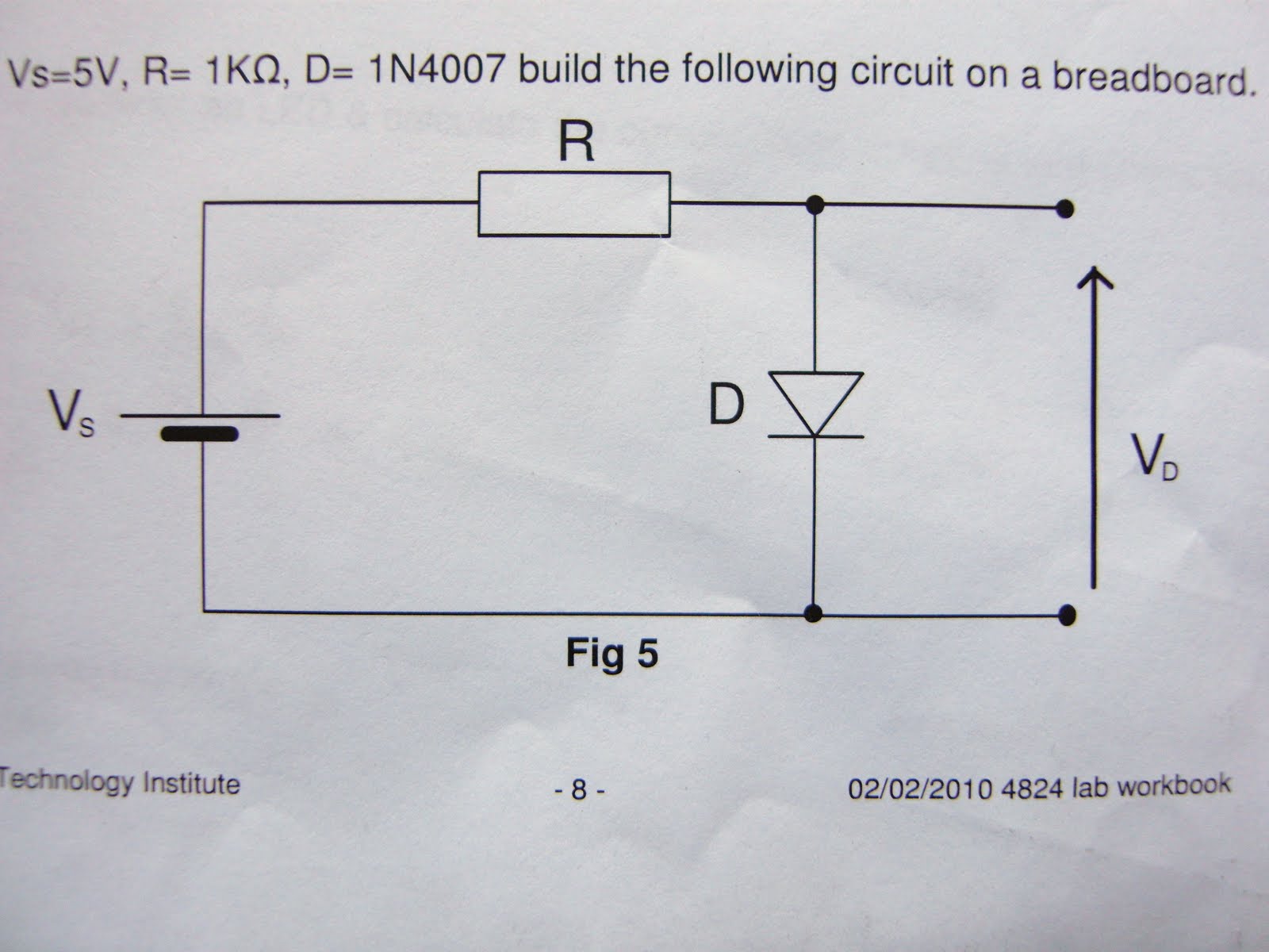 Areo's Autotronics Experiment No.2 Diodes