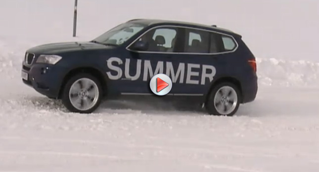 Bmw Kış Lastiği Test Videosu Otomobil Haberleri