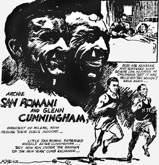 January 1938...Arch San Romani, Glenn Cunninham