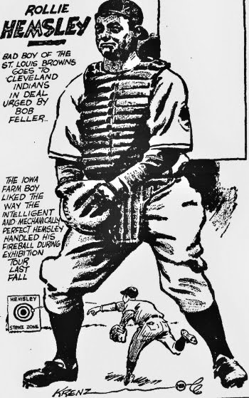 February 1938...Rollie Hemsley