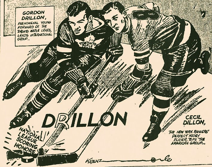 February 1938...Gordon Drillon, Cecil Dillon