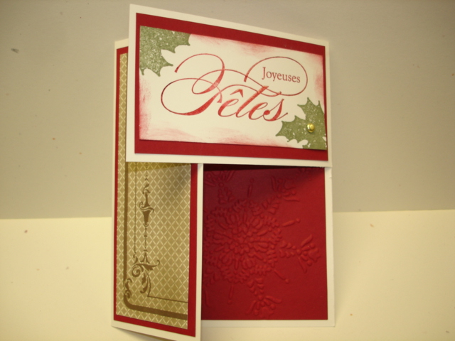 La Magie du Carton: Cartes de Noël à pliage spécial